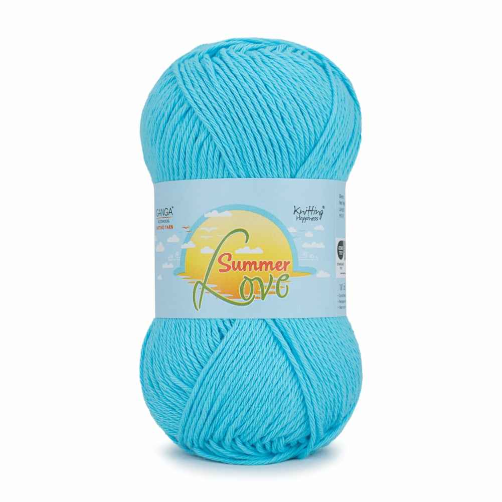 Summer Love Knitting Yarn 50g - Summer Sky