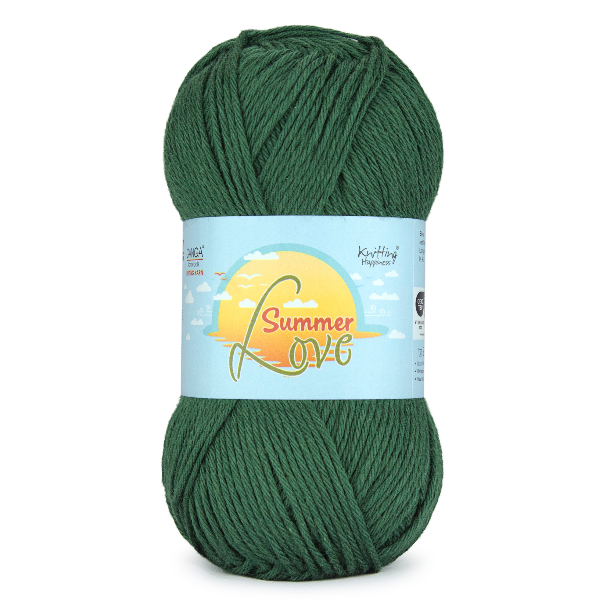Summer Love Knitting Yarn 50g - Seal Brown