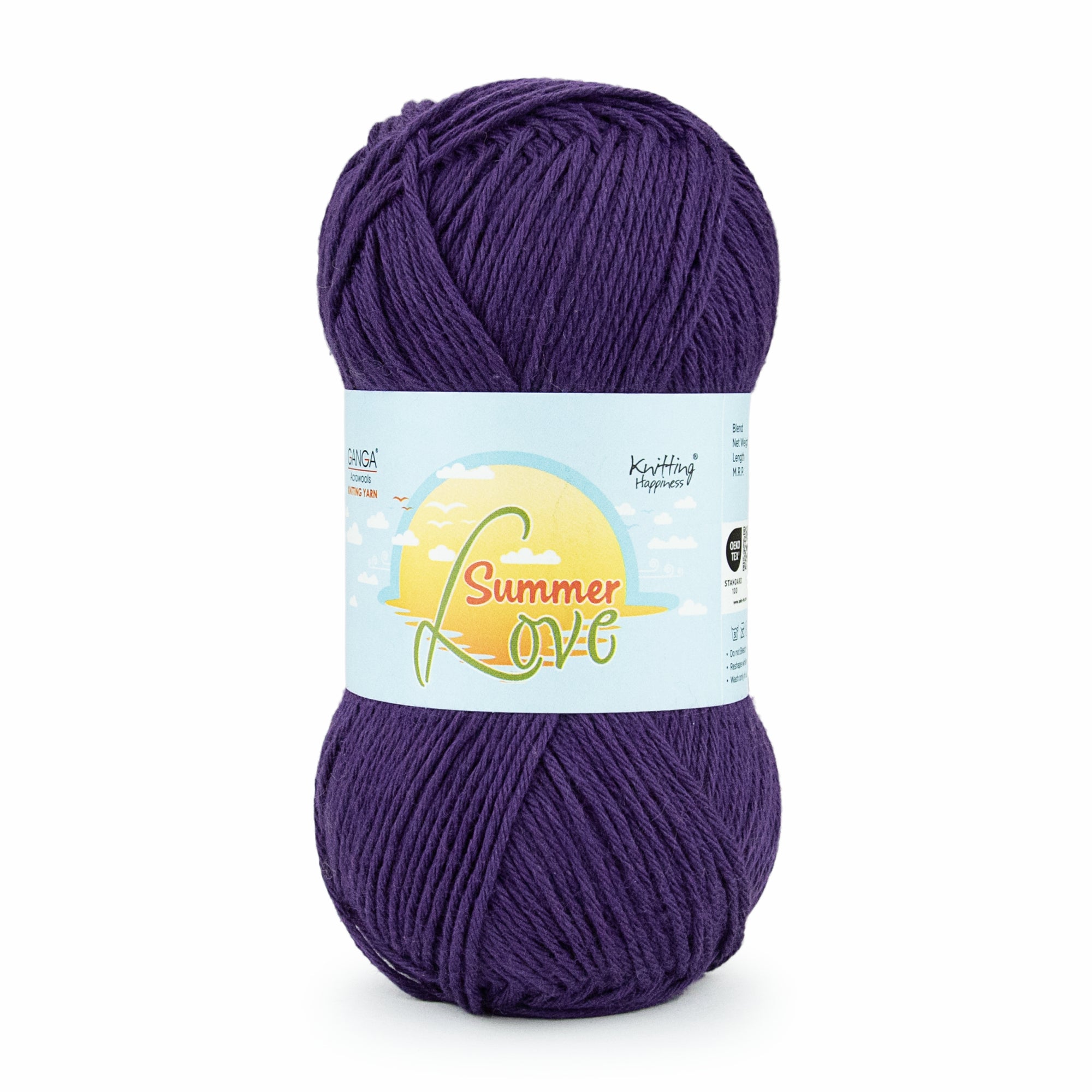 Summer Love Knitting Yarn 50g - Witch Purple